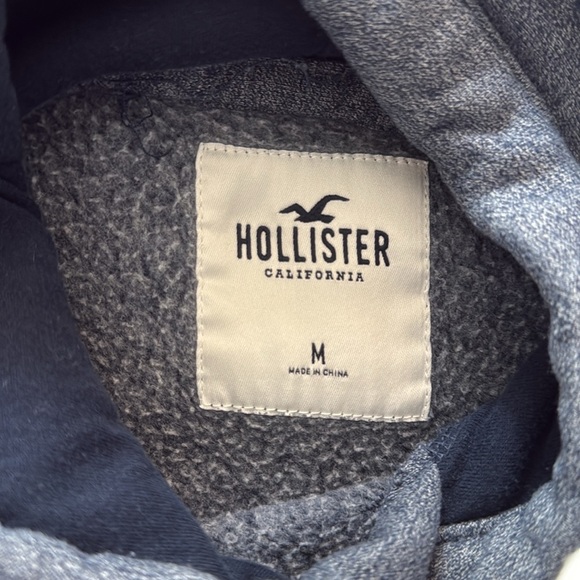 Holster Pullover Hoodie Unisex Charcoal Grey size M with Hand warmer Pockets - Picture 4 of 8